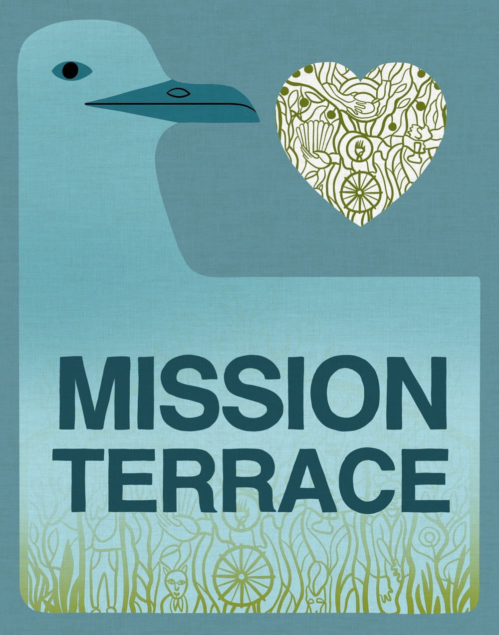 Mission Terrace Print