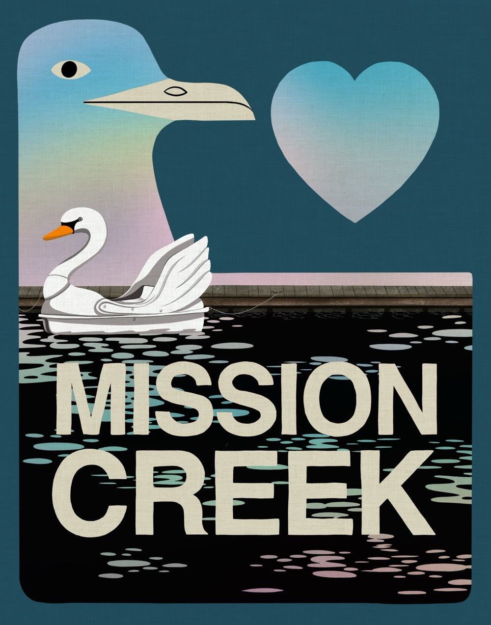 Mission Creek Print