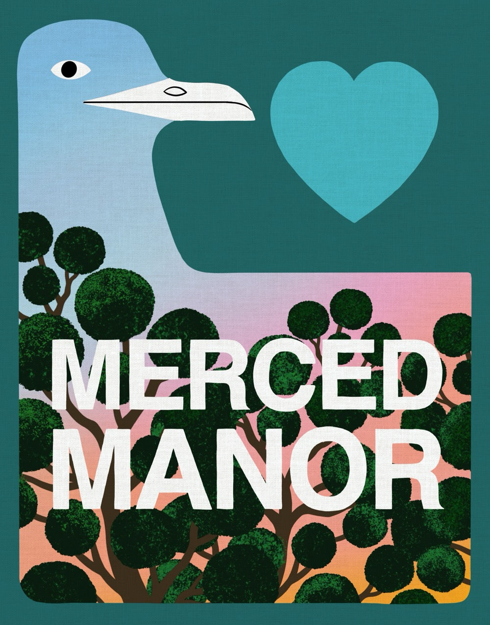 Merced Manor Print