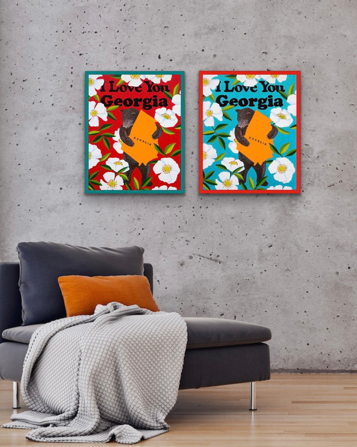 "I Love You Georgia" Print
