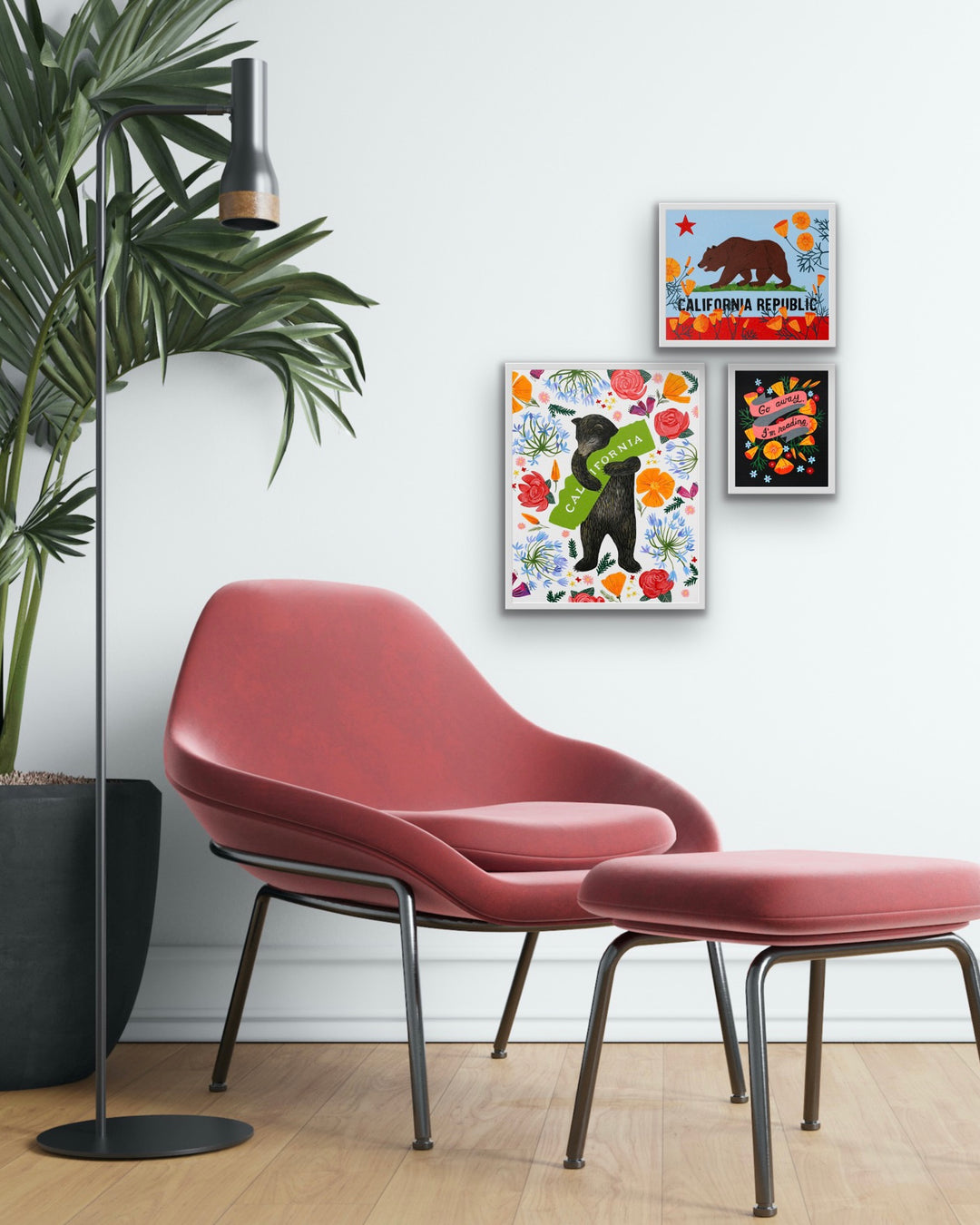 "I Love You California" Botany Print