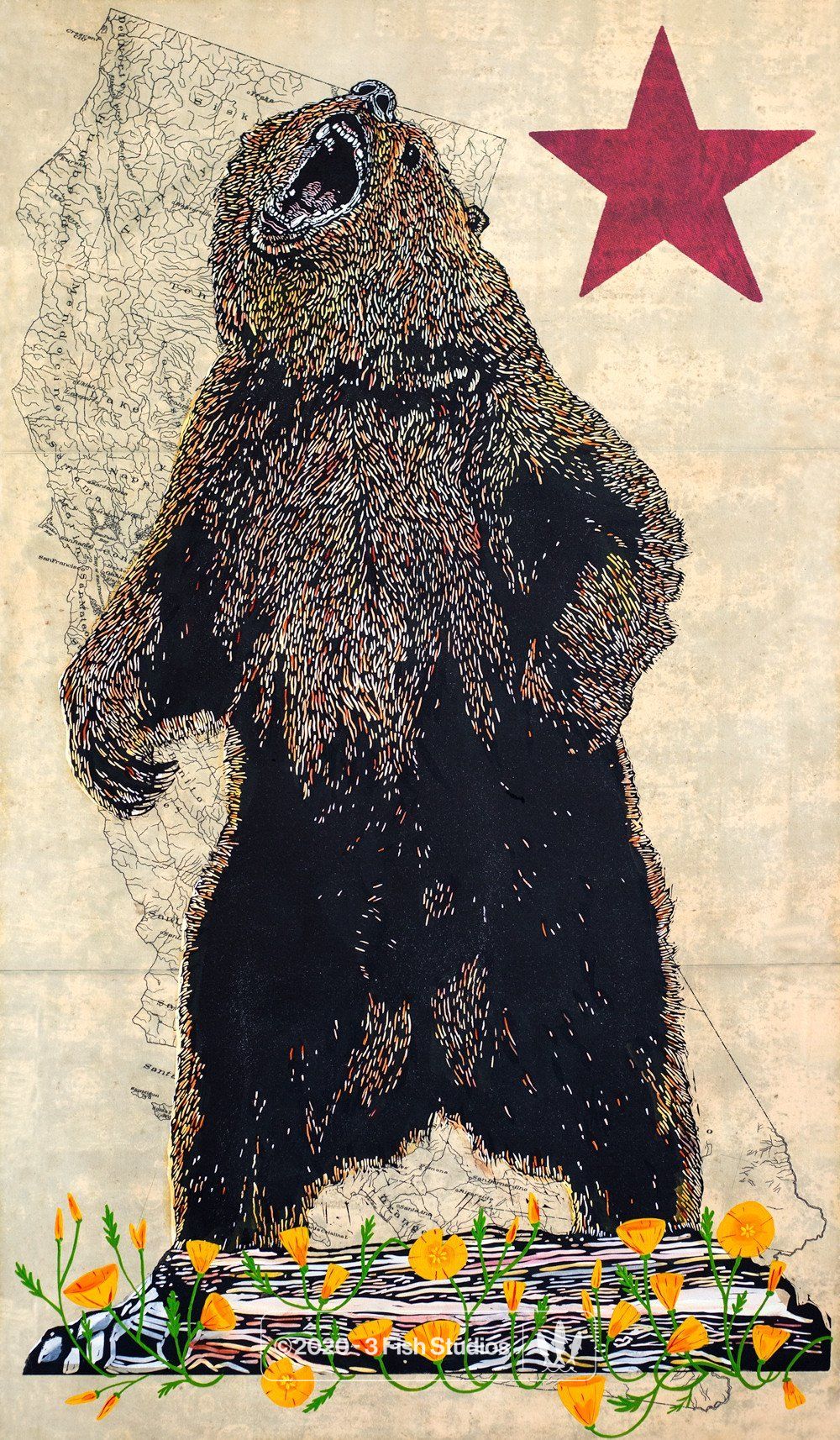 California Rising – 3 Fish Studios