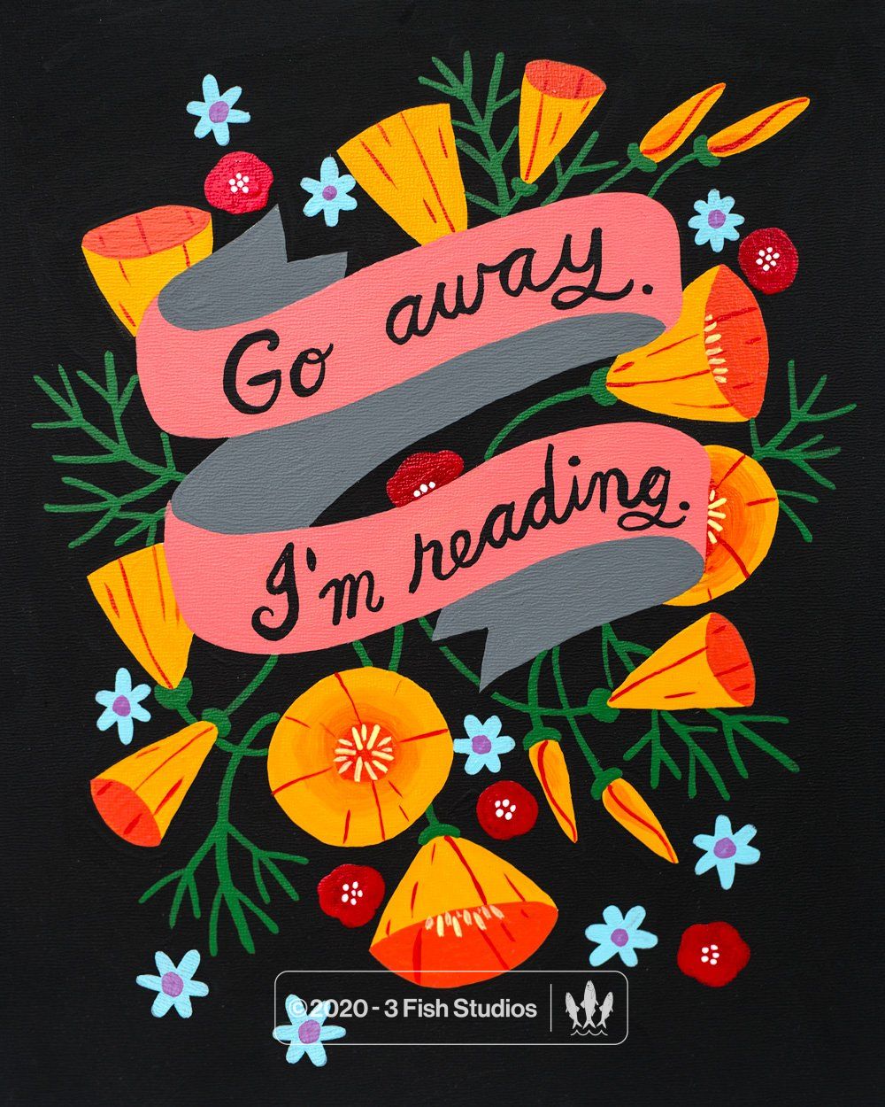 Go Away, I'm Reading