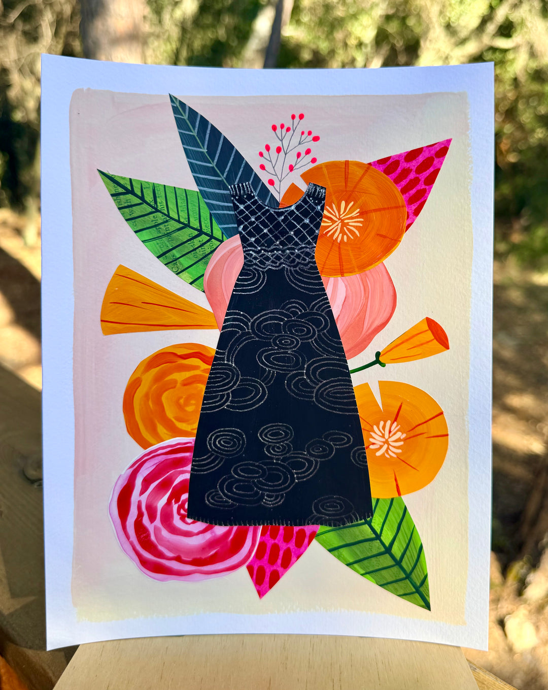 Botanical Dress Doodle