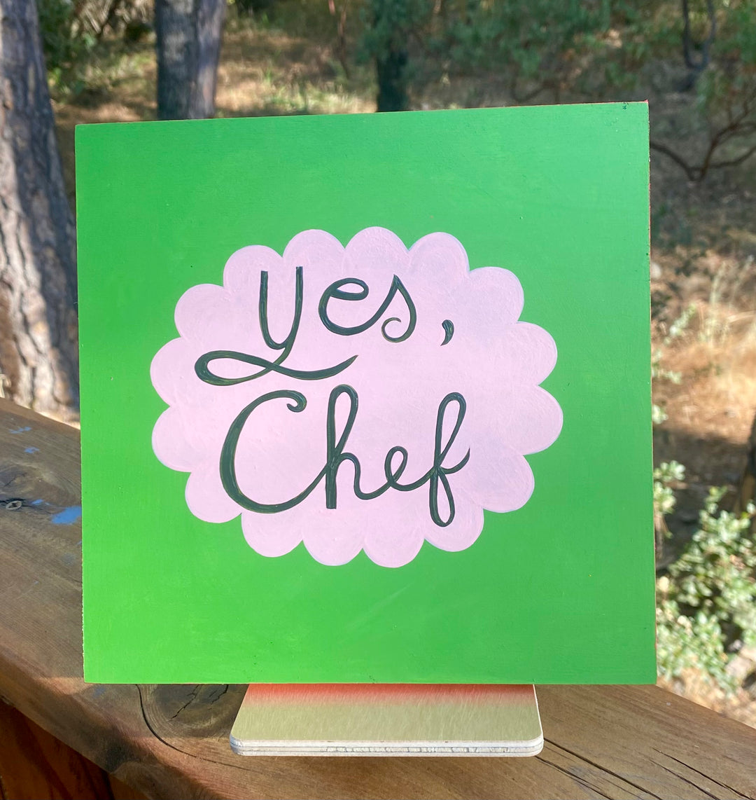 “Yes, Chef” Original Paintings