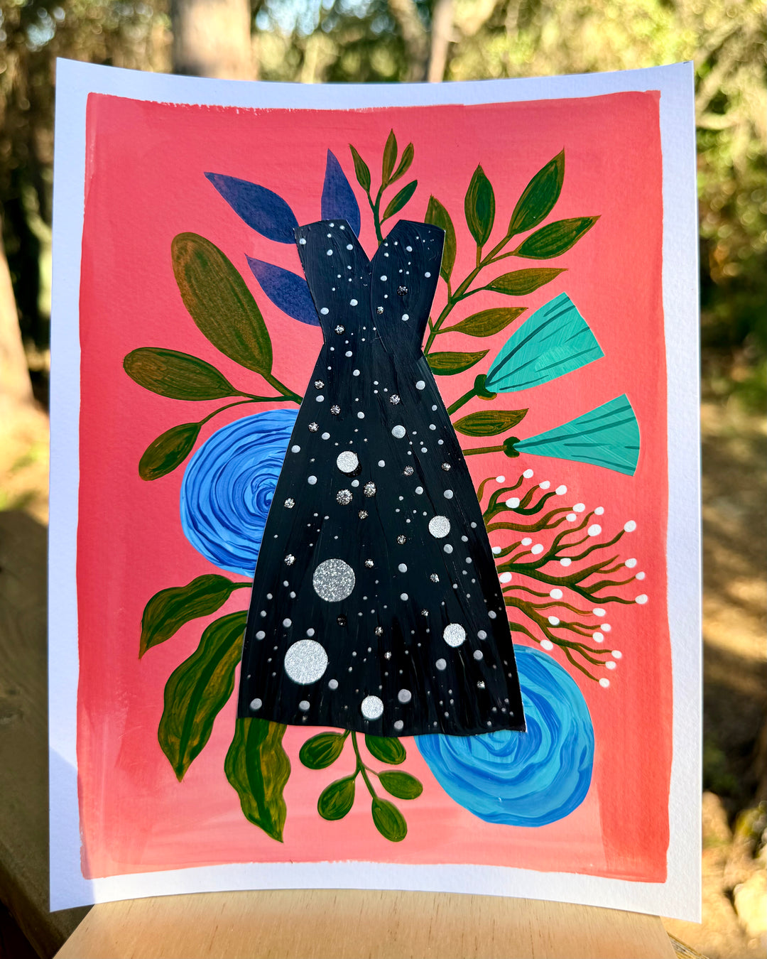 Botanical Dress Doodle