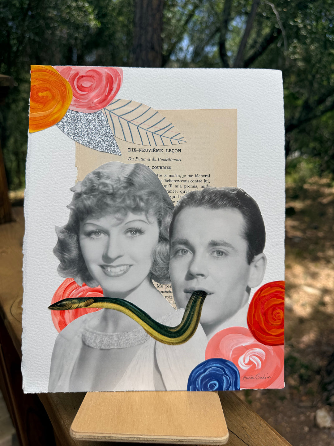 “Future Conditional” Original Collage