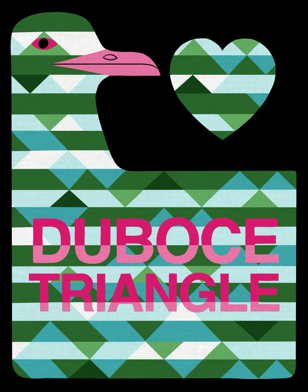 Duboce Triangle Print