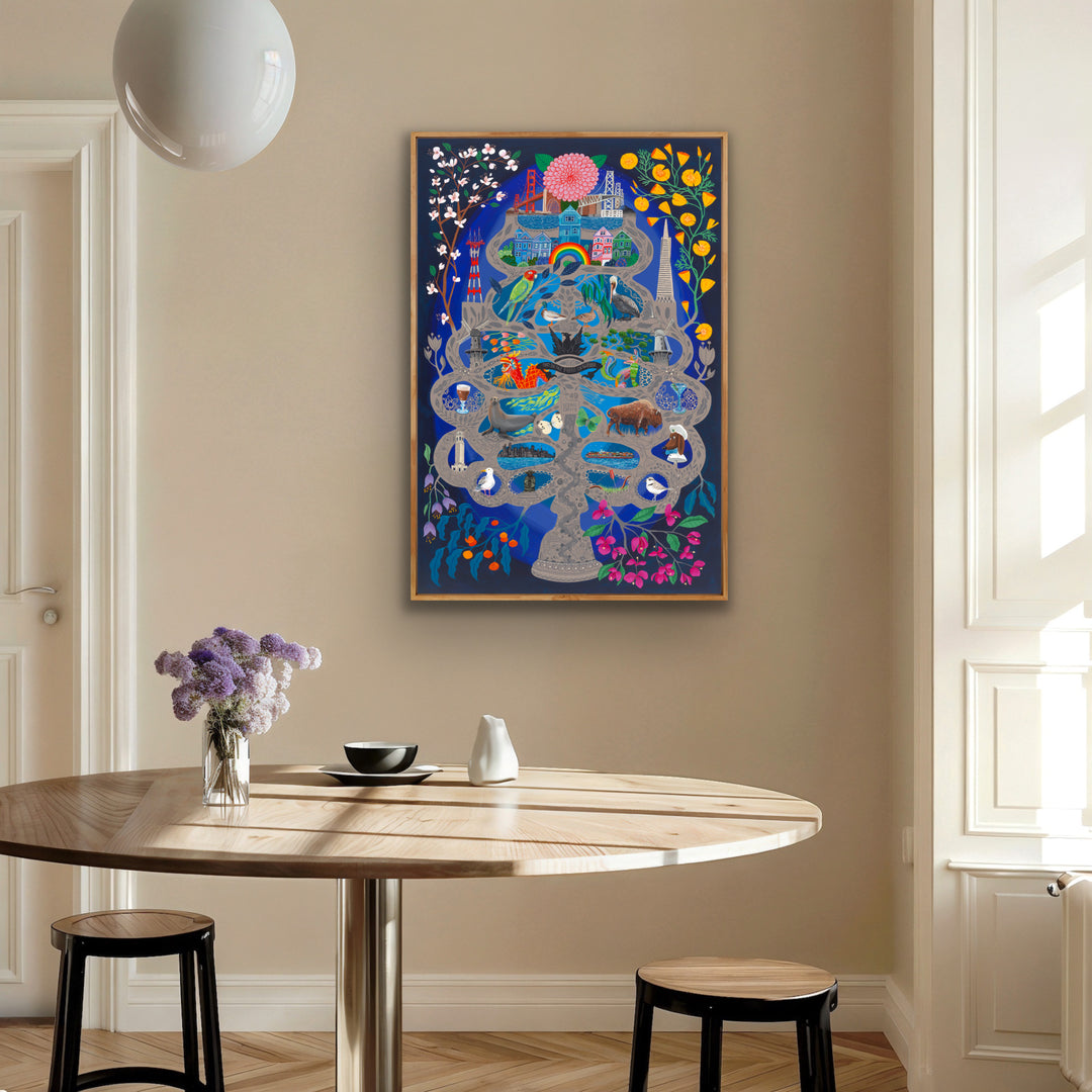 "Tree of Life: San Francisco" Print