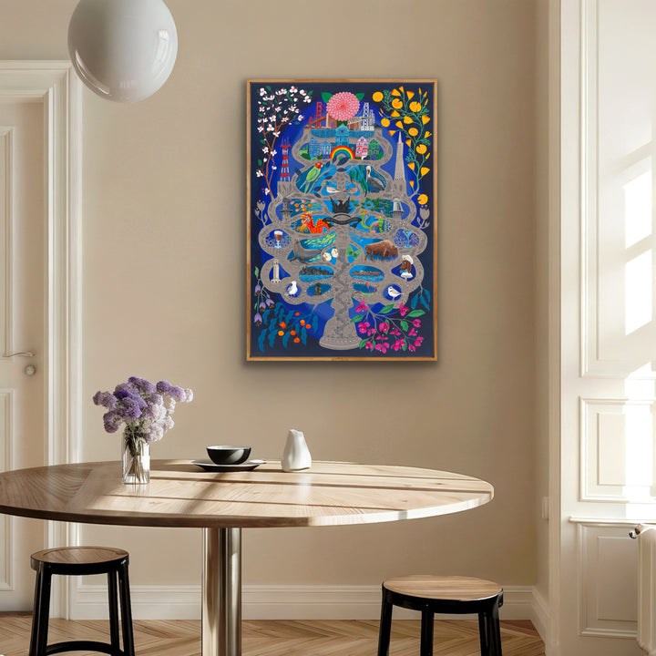 "Tree of Life: San Francisco" Print