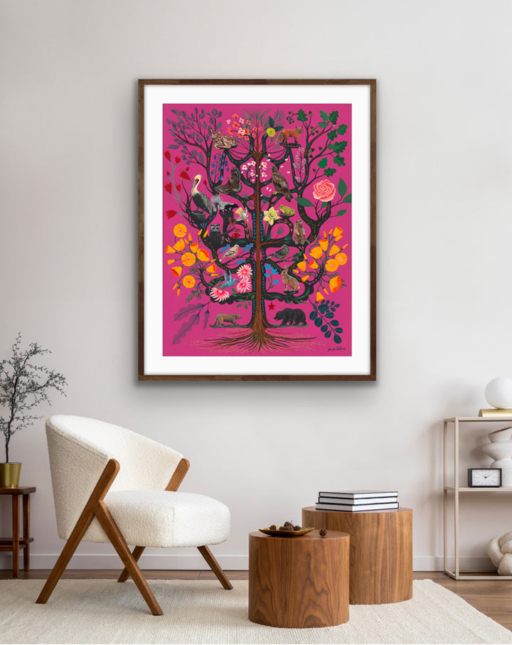 "Tree of Life" II : CDMX Pink