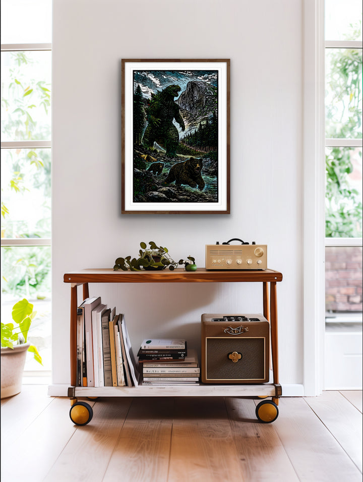 "A Walk in the Park" Digital Print