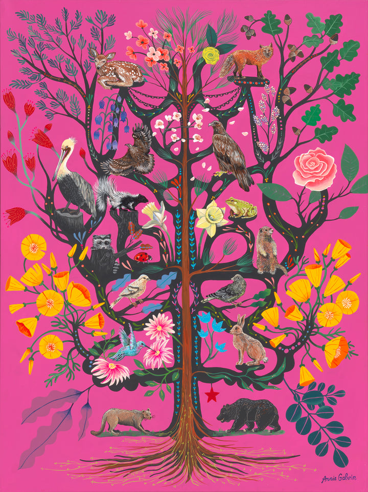 "Tree of Life" II : CDMX Pink