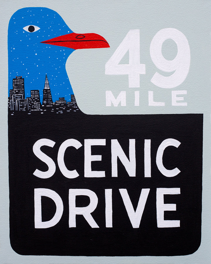 49 Mile Scenic Drive City Skyline
