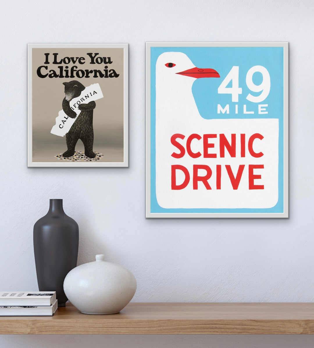 49 Mile Scenic Drive Digital Print