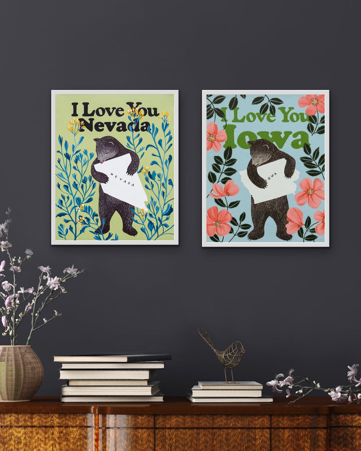 "I Love You Nevada" Print
