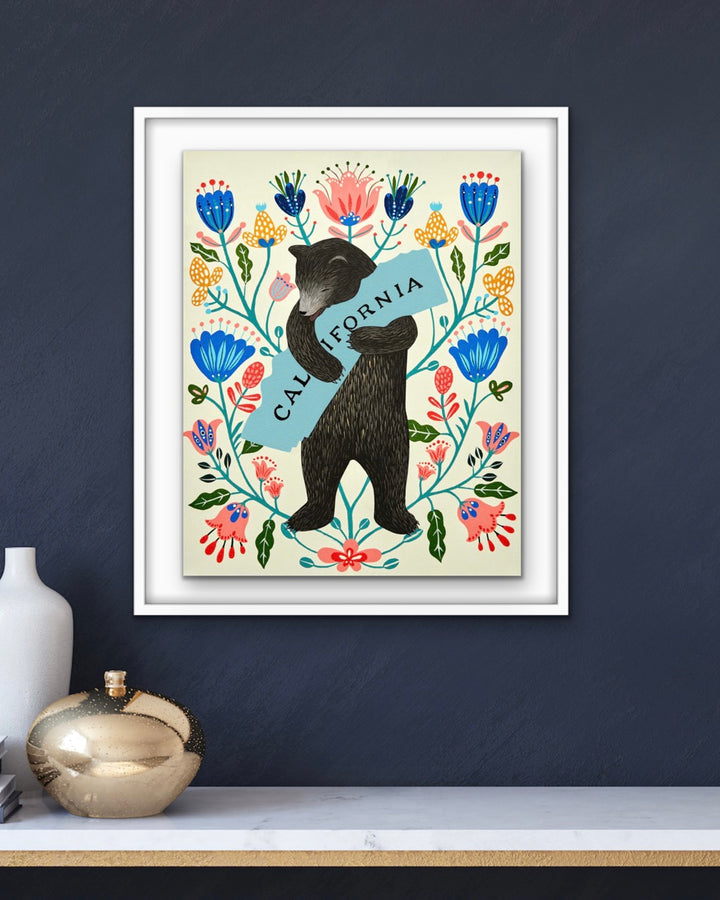 "I Love You California" Haga Print