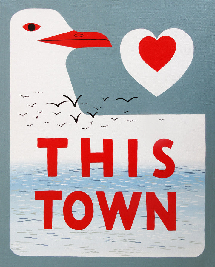 "Love This Town" Print
