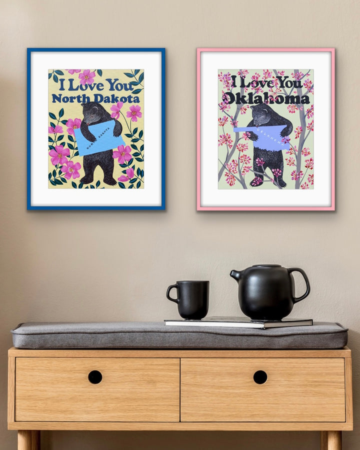 "I Love You Oklahoma" Print