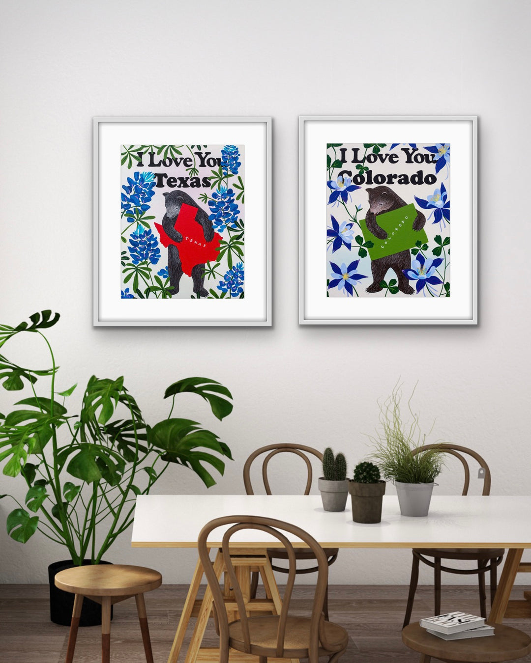 "I Love You Texas" Print
