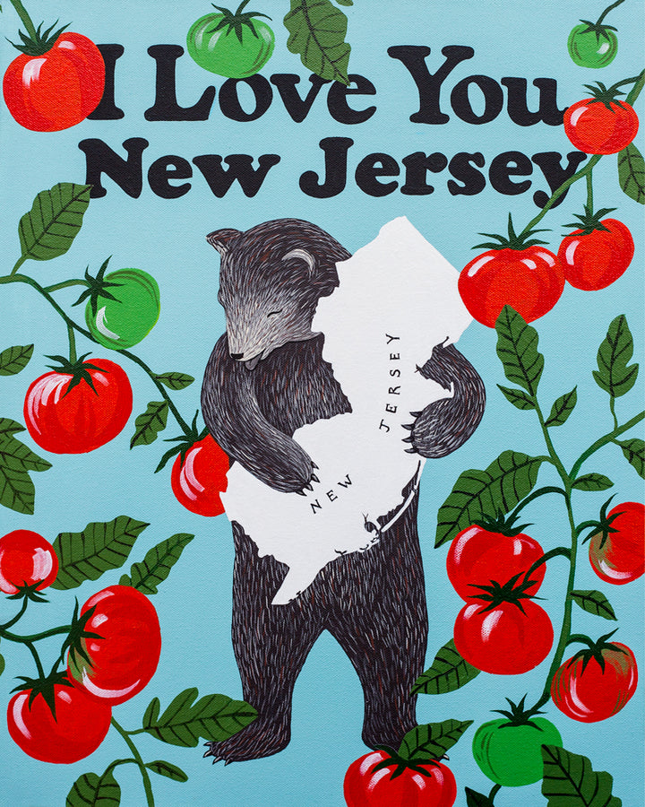 "I Love You New Jersey" Print