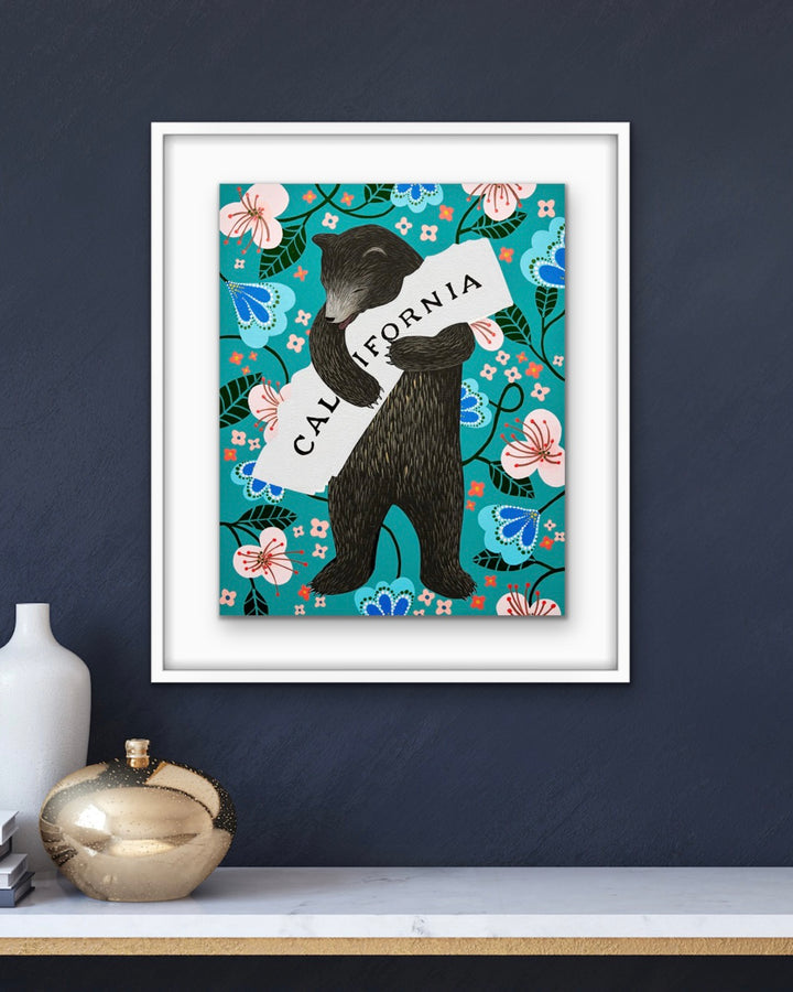 "I Love You California" Blossom Print