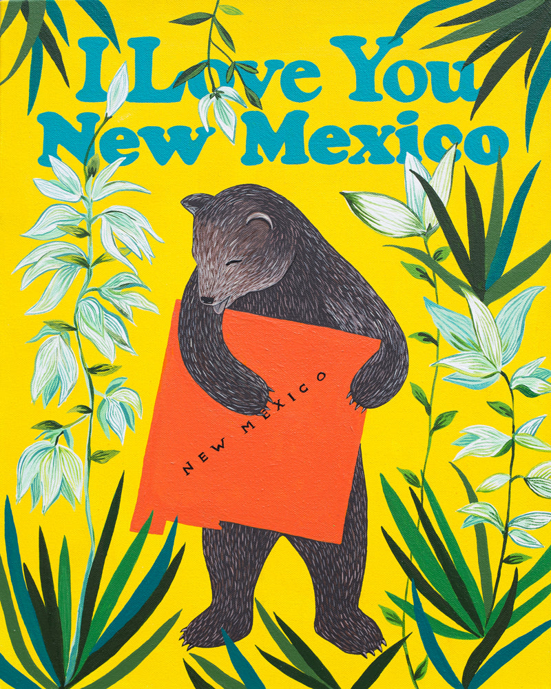 "I Love You New Mexico" Print