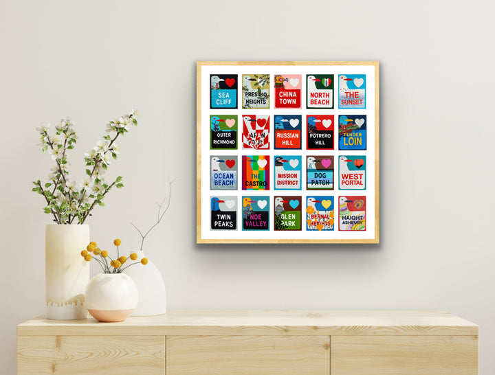 "Locals Only" Print