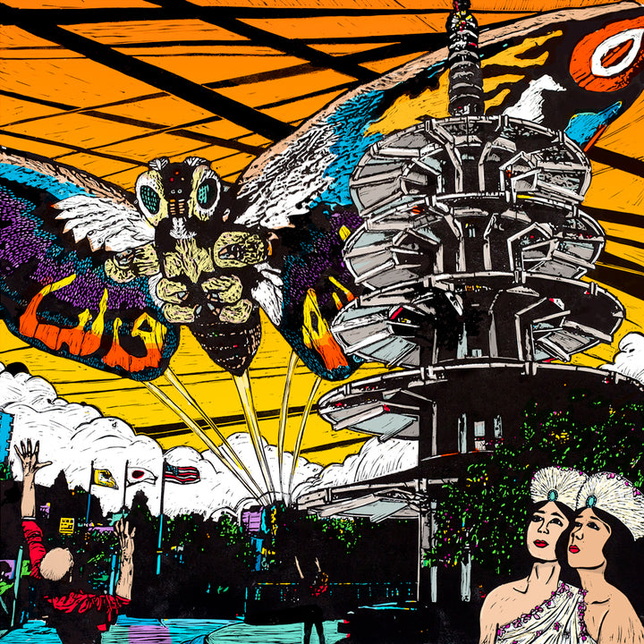 Mothra Digital Print