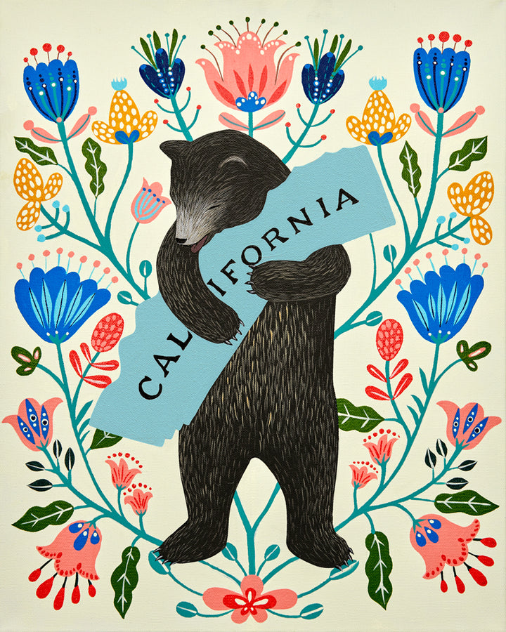 "I Love You California" Haga Print