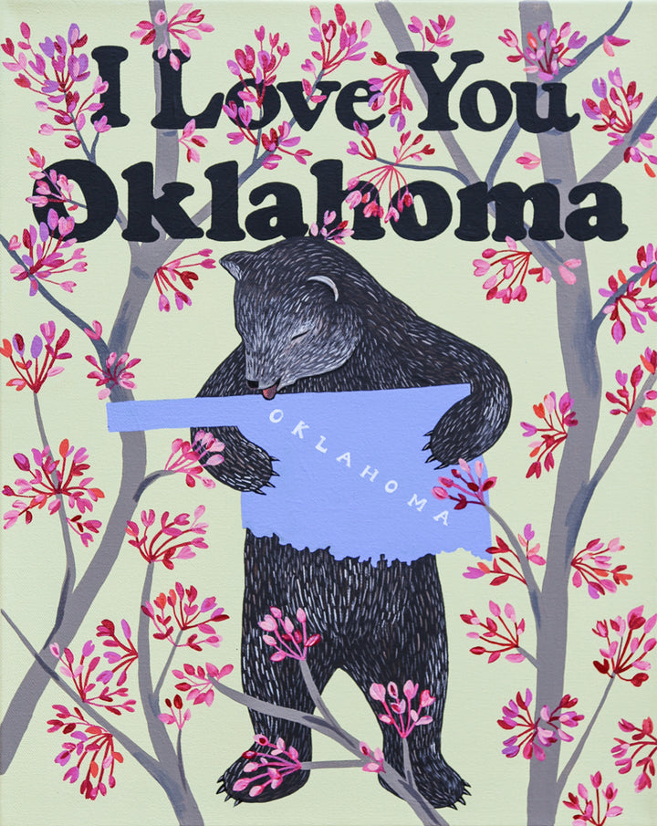 "I Love You Oklahoma" Print