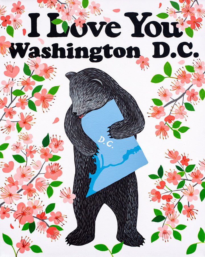 "I Love You Washington D.C." Print