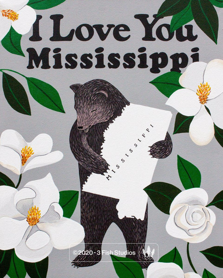 "I Love You Mississippi" Print